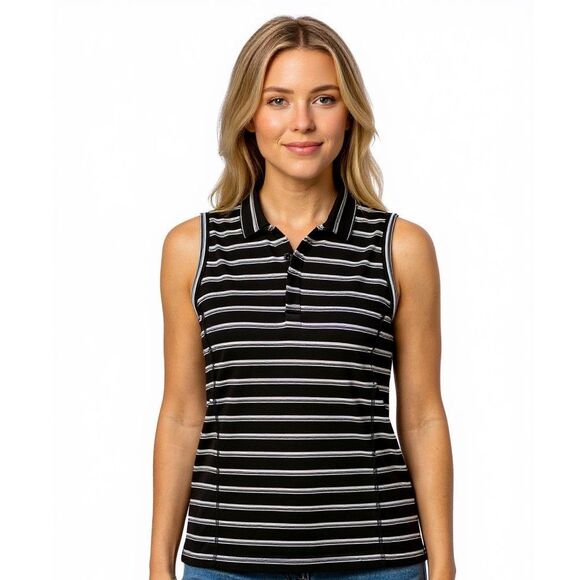 NEW Skechers Performance Go Golf DNA Dry Topped Shot Polo Sleeveless Shirt XL - Picture 1 of 12